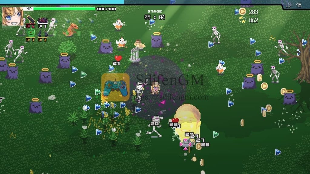 HoloCure - Save the Fans! 游戏界面2