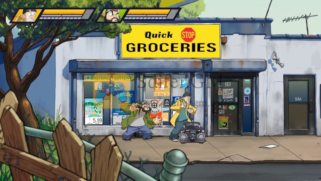 杰伊与沉默鲍勃：慢性钝击 游戏界面1