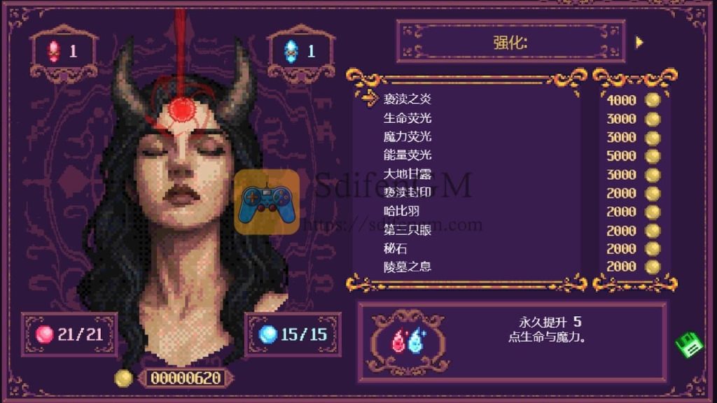 夜幕女帝 游戏界面1