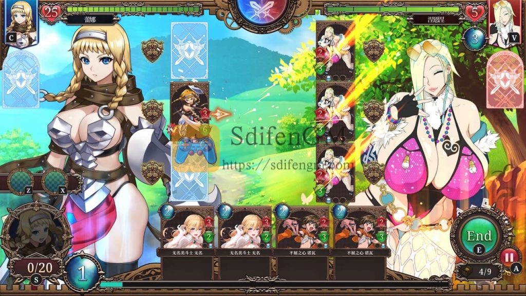 女王之刃 重制版 游戏界面2