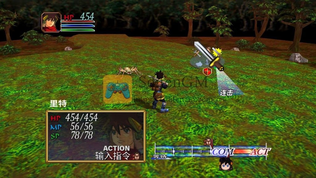 兰蒂亚 II 高清重制版 游戏界面1 兰蒂亚 II 高清重制版 游戏界面1