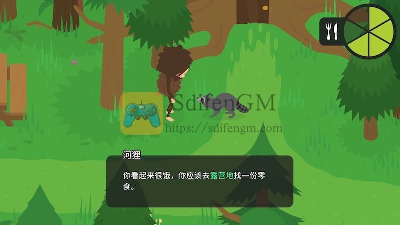 鬼鬼祟祟的大脚怪 游戏界面1 鬼鬼祟祟的大脚怪 游戏界面1